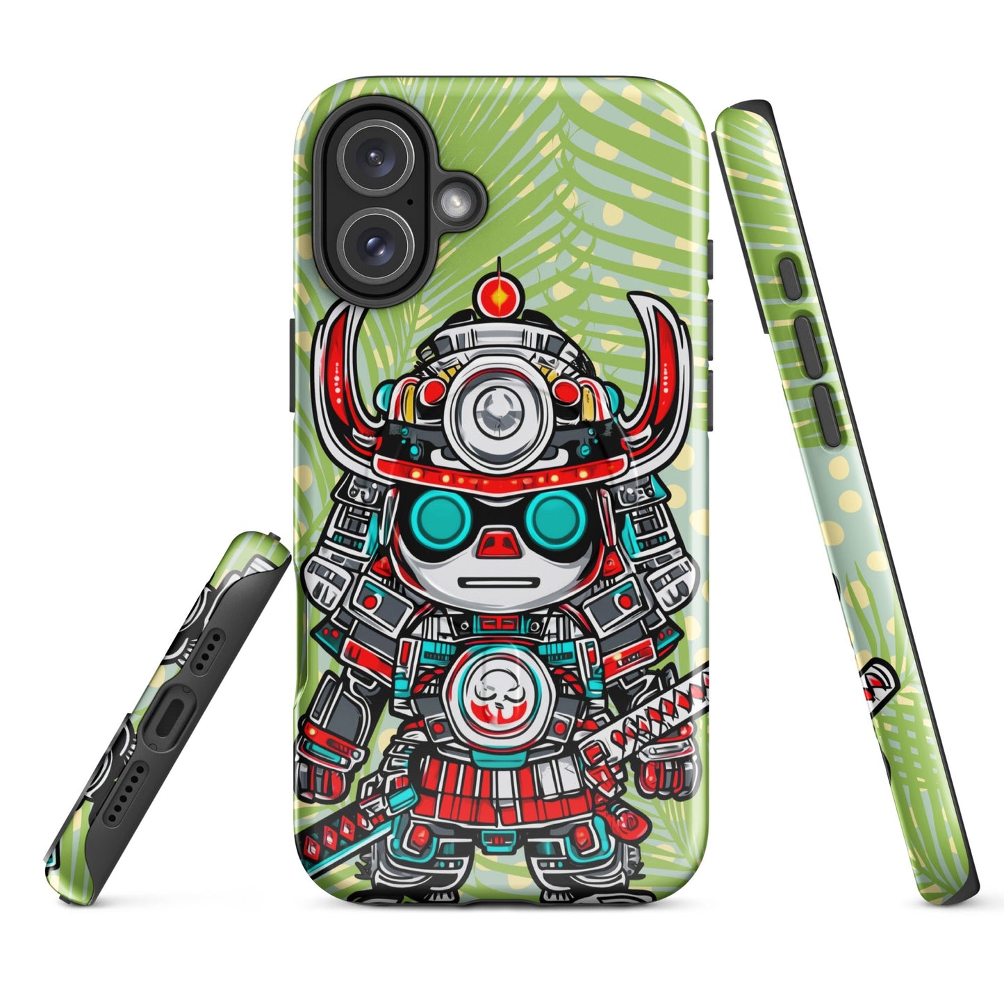 Raiko the Neon Shogun - MagSafe Tough Case for iPhone - BBairt