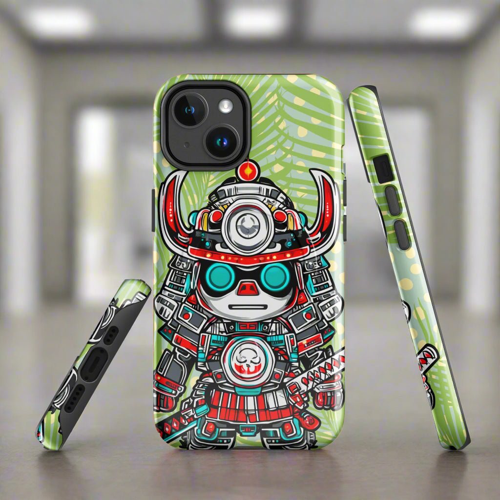 Raiko the Neon Shogun - MagSafe Tough Case for iPhone - BBairt