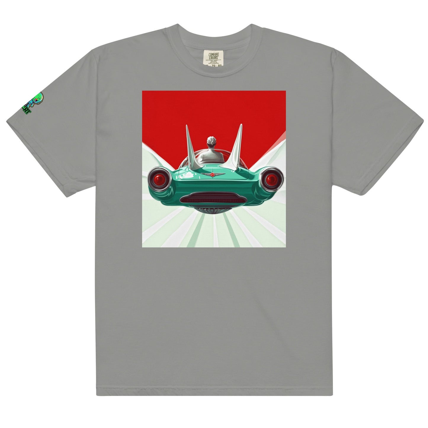Retro Ride - Unisex garment - dyed heavyweight t-shirt - BBairt