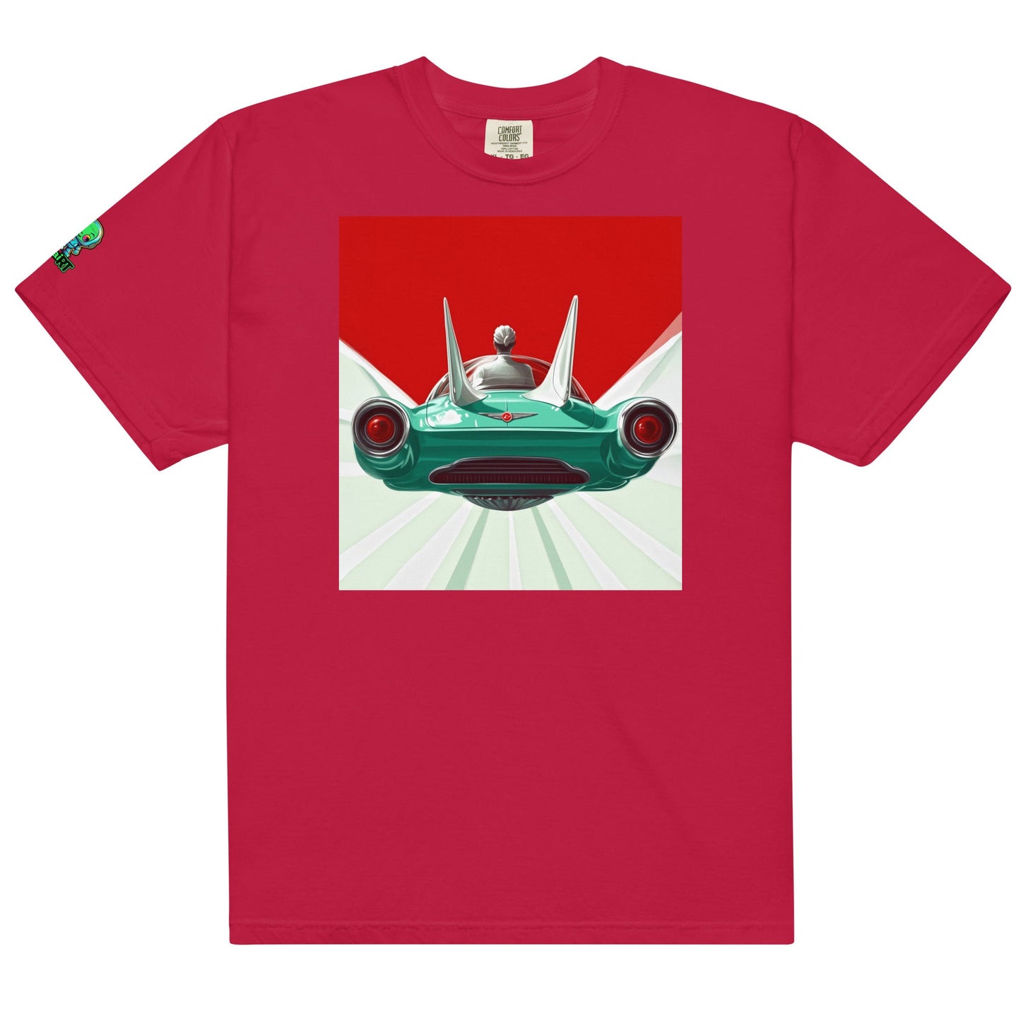 Retro Ride - Unisex garment - dyed heavyweight t-shirt - BBairt