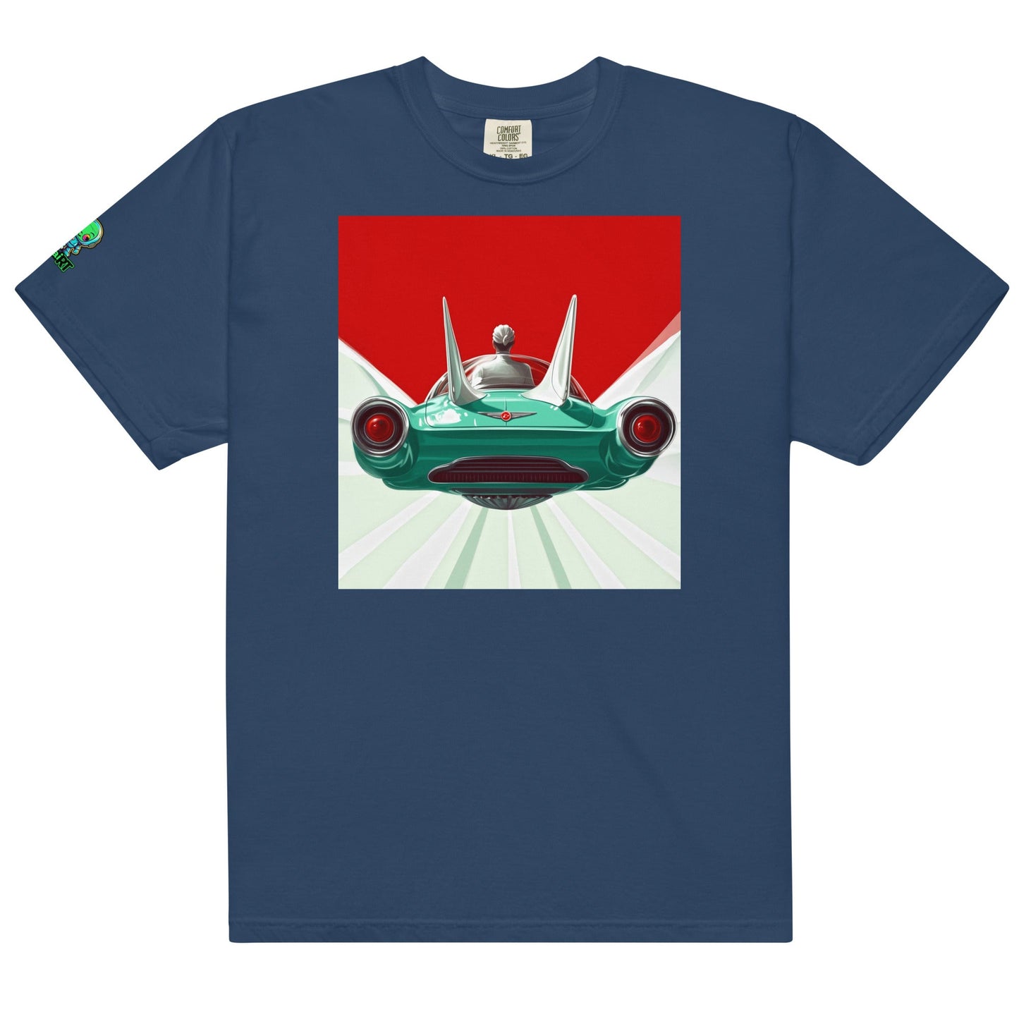 Retro Ride - Unisex garment - dyed heavyweight t-shirt - BBairt