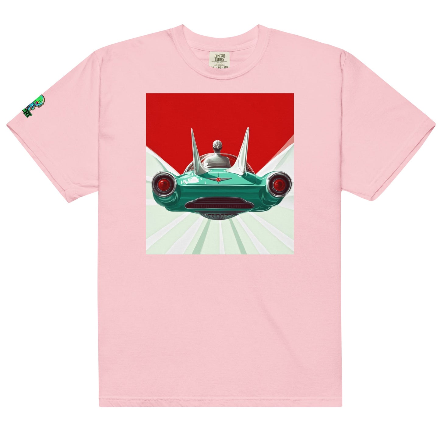 Retro Ride - Unisex garment - dyed heavyweight t-shirt - BBairt