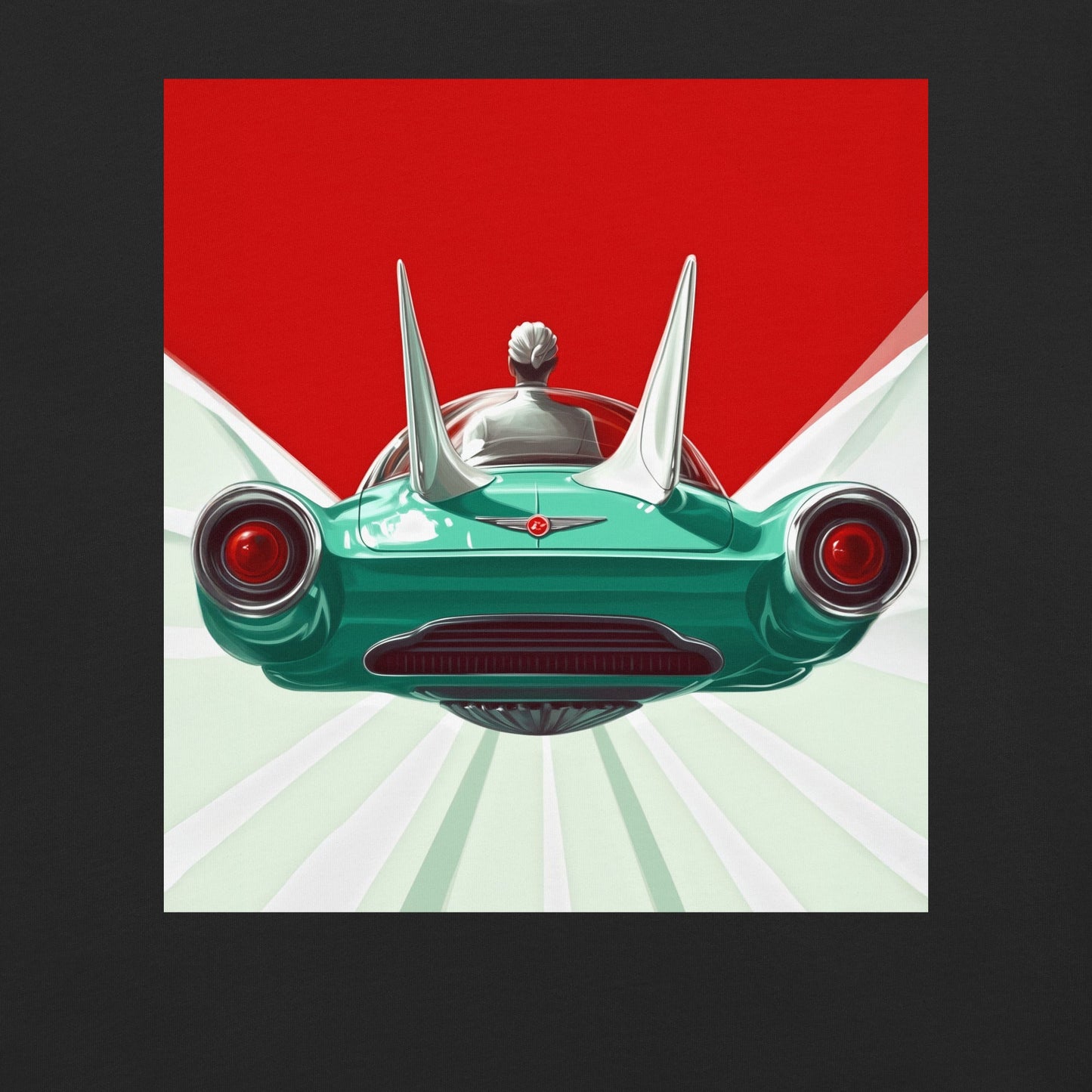 Retro Ride - Unisex garment - dyed heavyweight t-shirt - BBairt