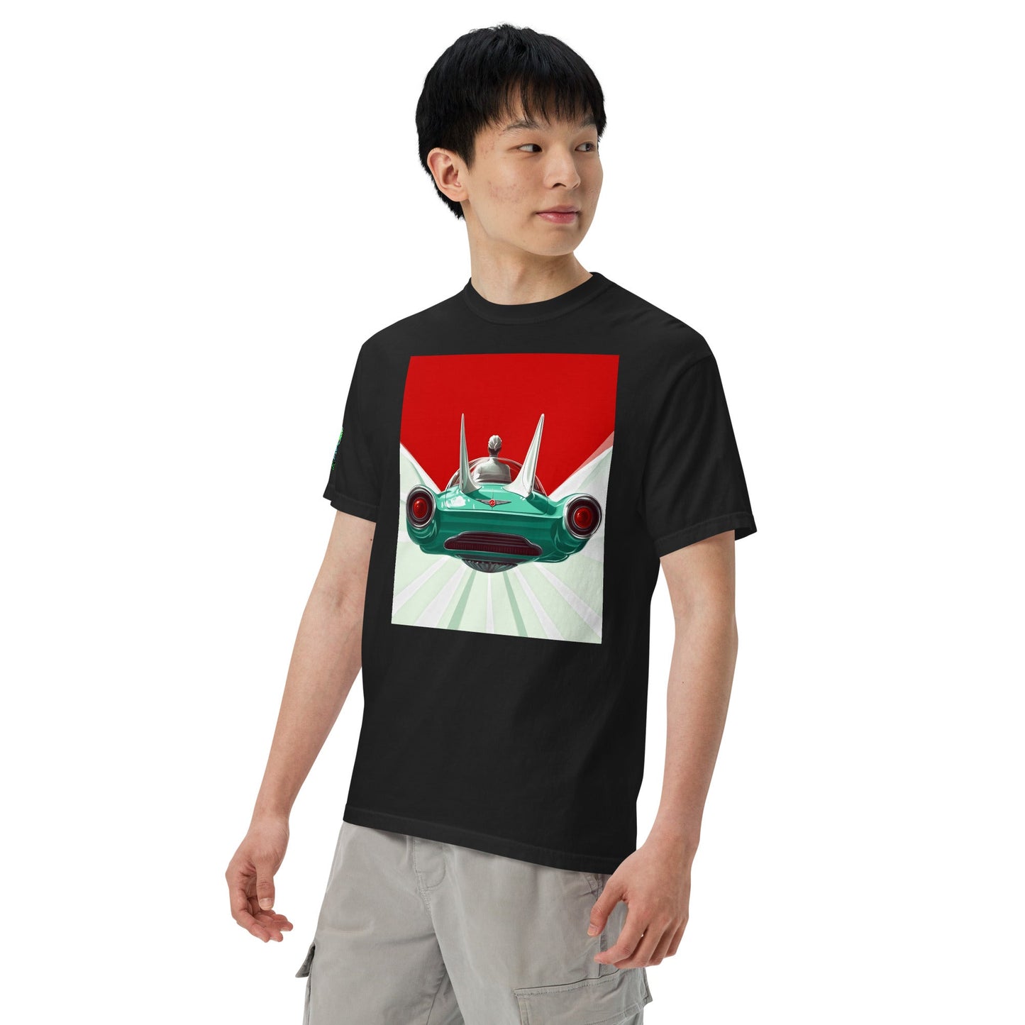 Retro Ride - Unisex garment - dyed heavyweight t-shirt - BBairt