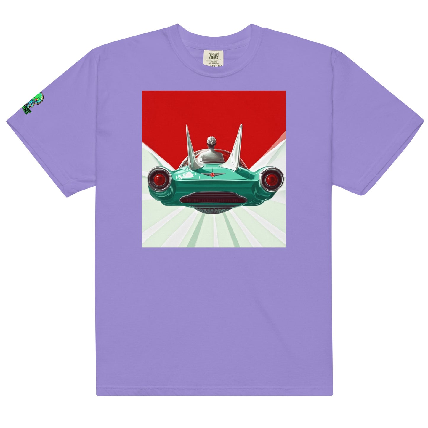 Retro Ride - Unisex garment - dyed heavyweight t-shirt - BBairt