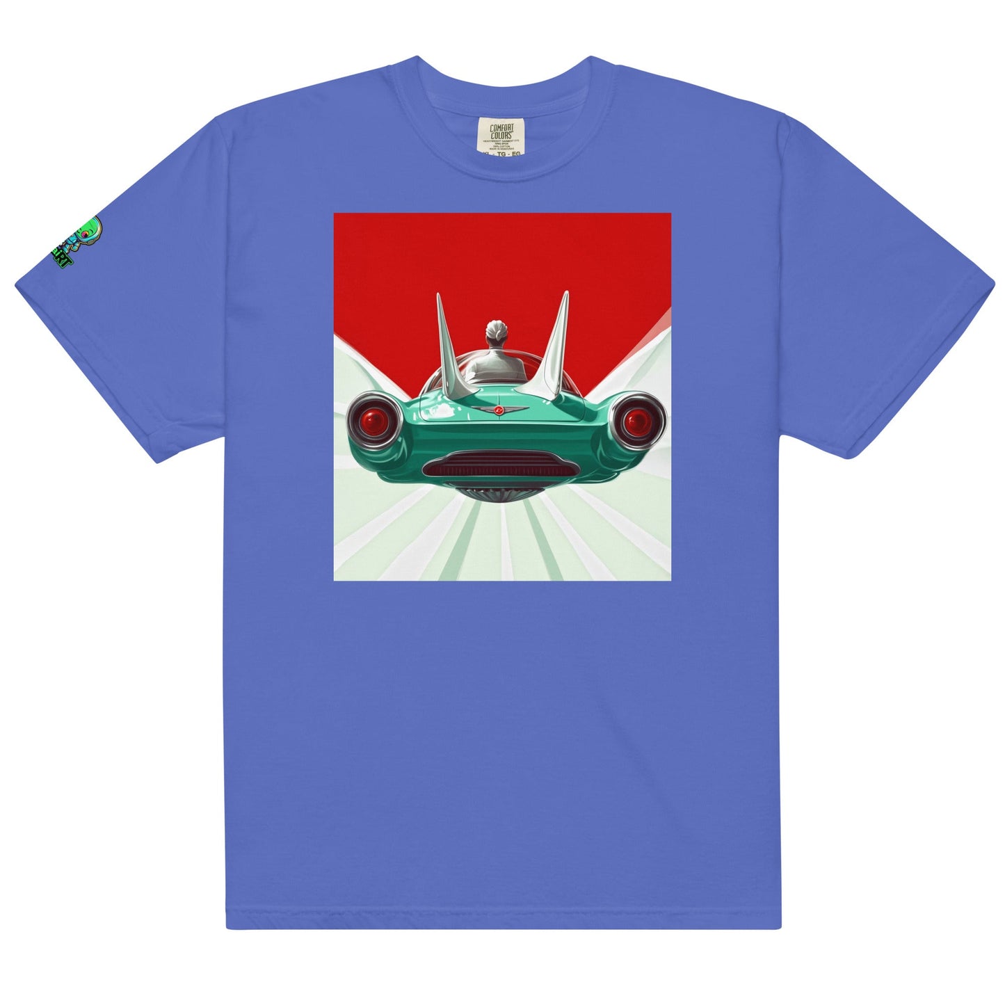 Retro Ride - Unisex garment - dyed heavyweight t-shirt - BBairt