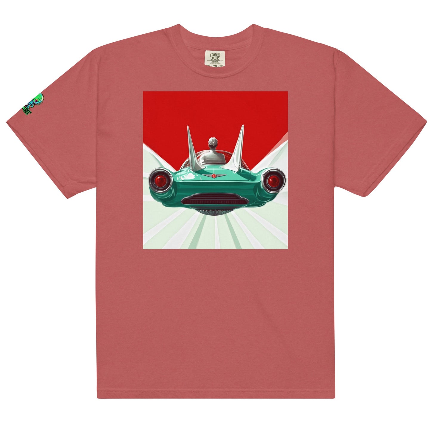 Retro Ride - Unisex garment - dyed heavyweight t-shirt - BBairt