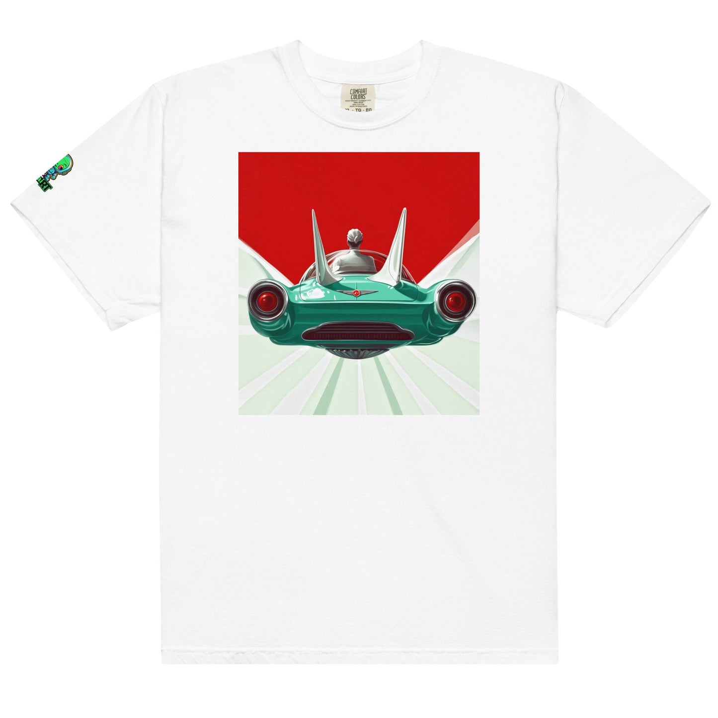 Retro Ride - Unisex garment - dyed heavyweight t-shirt - BBairt