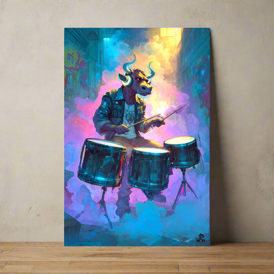 Rhythm Rampage – Photo Paper Poster - BBairt
