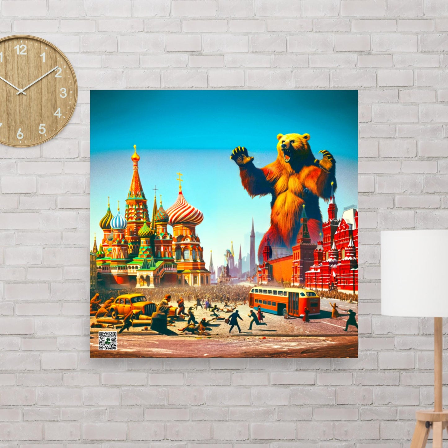Roar over Red Square - Photo paper poster - BBairt