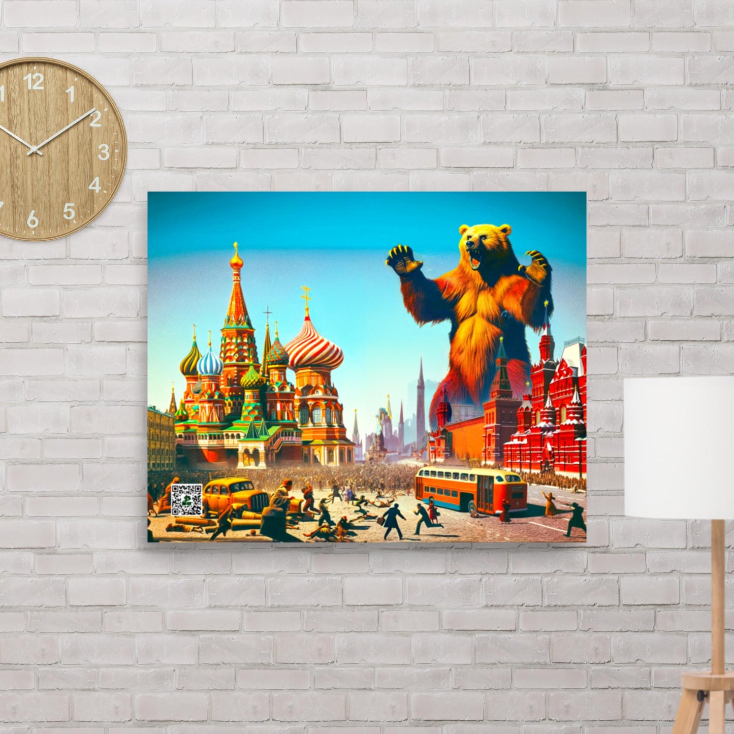 Roar over Red Square - Photo paper poster - BBairt