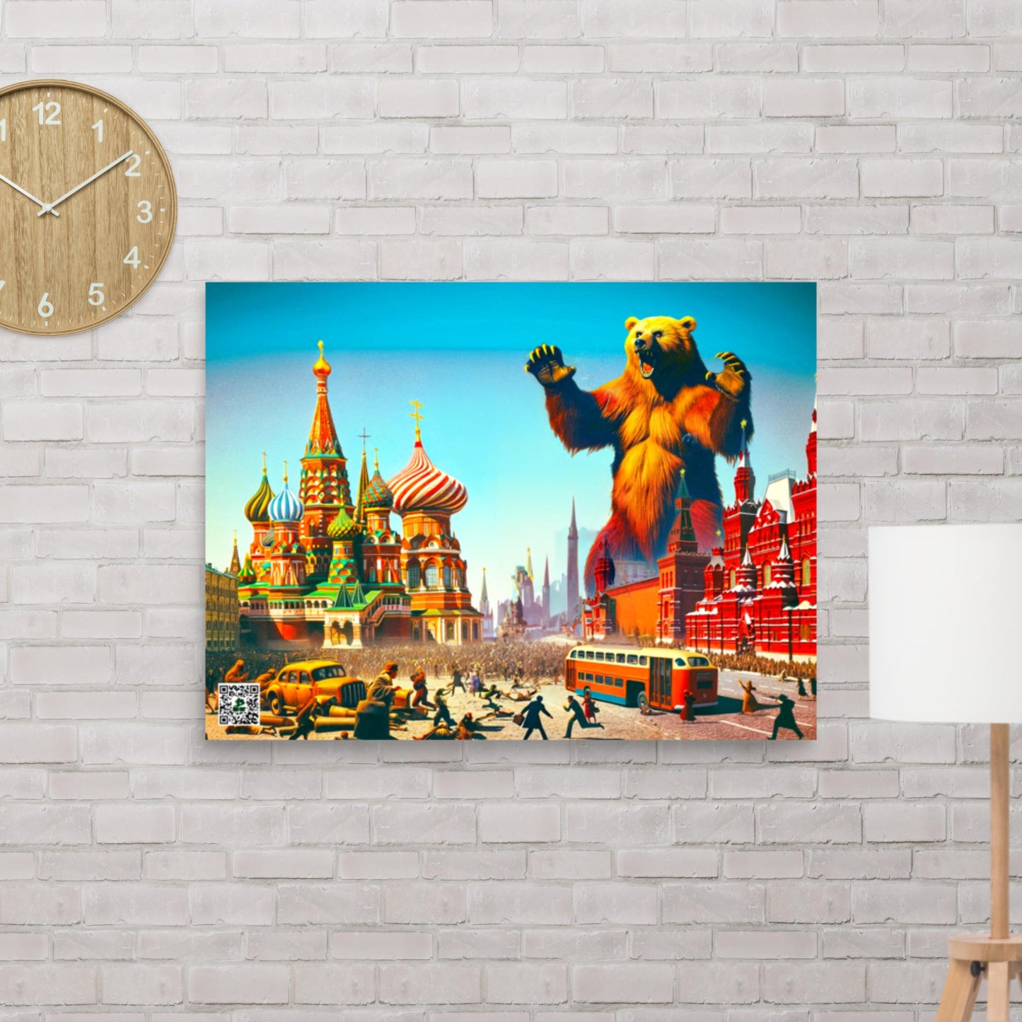 Roar over Red Square - Photo paper poster - BBairt