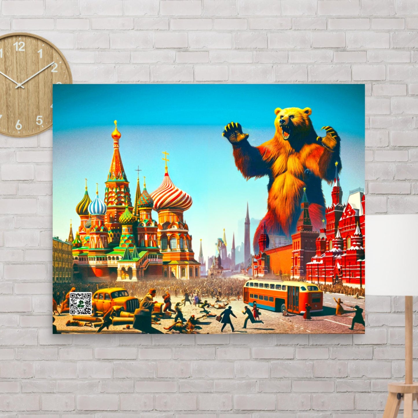 Roar over Red Square - Photo paper poster - BBairt