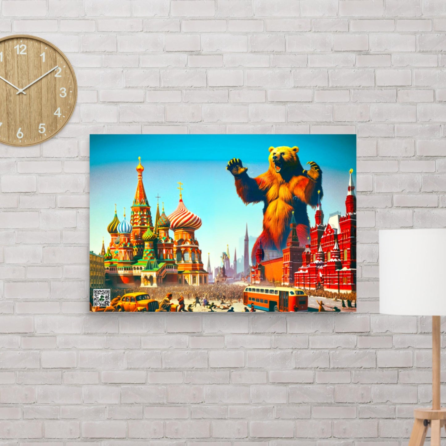 Roar over Red Square - Photo paper poster - BBairt