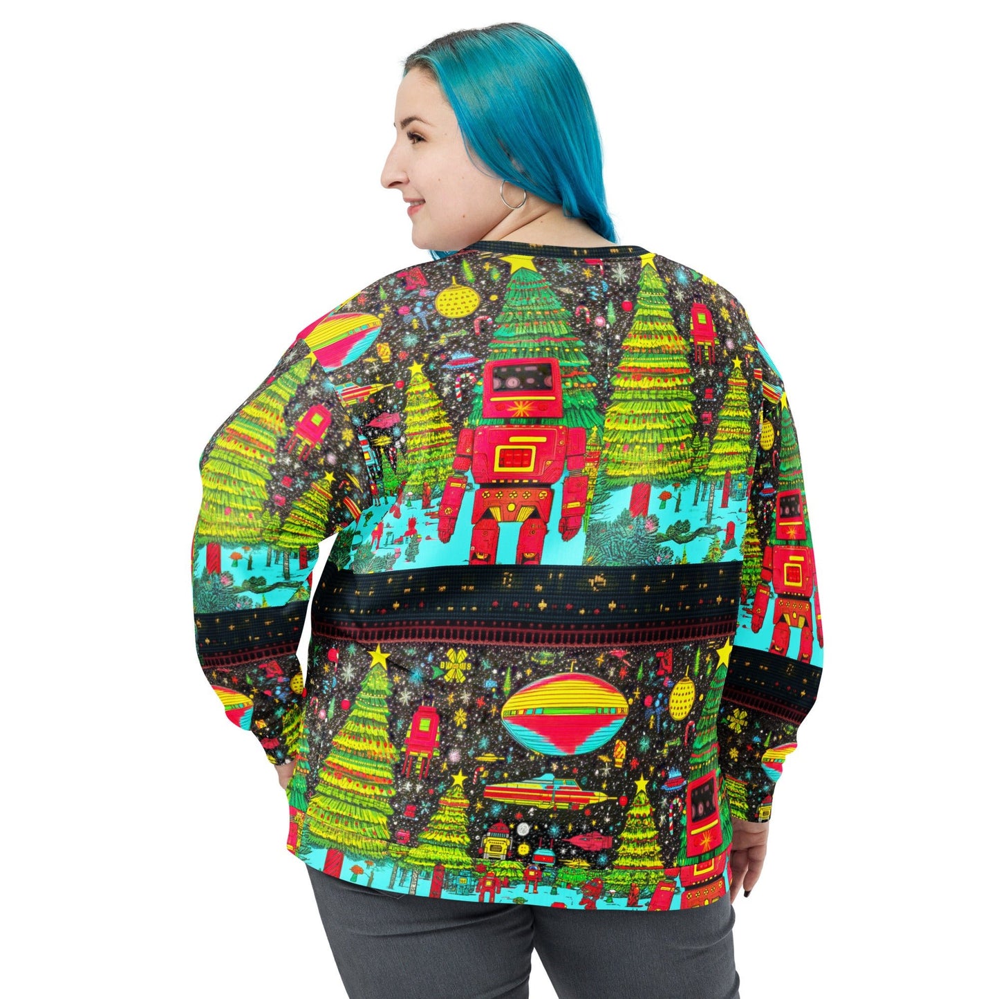 Robo Samurai - Christmas Sweater - BBairt