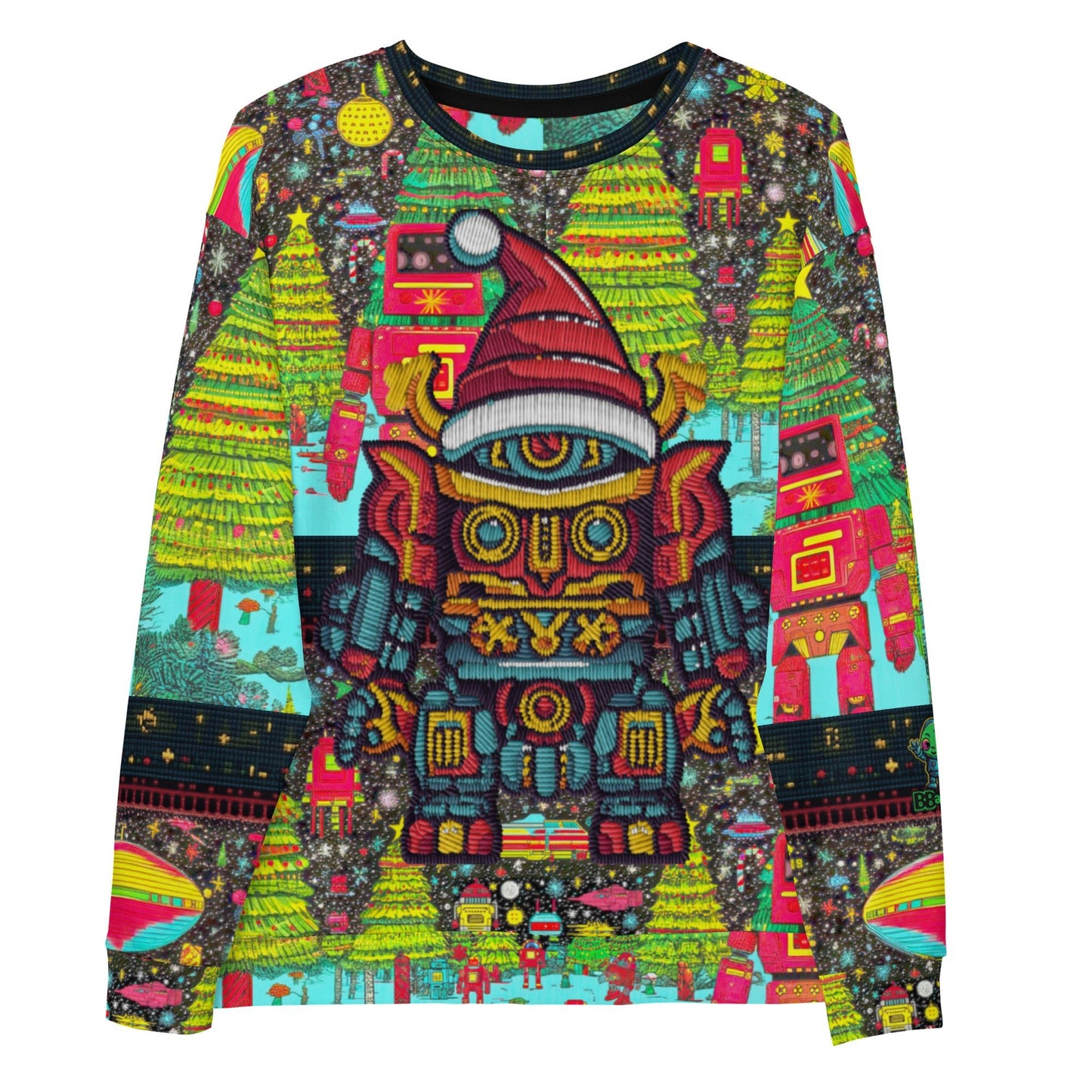Robo Samurai - Christmas Sweater - BBairt