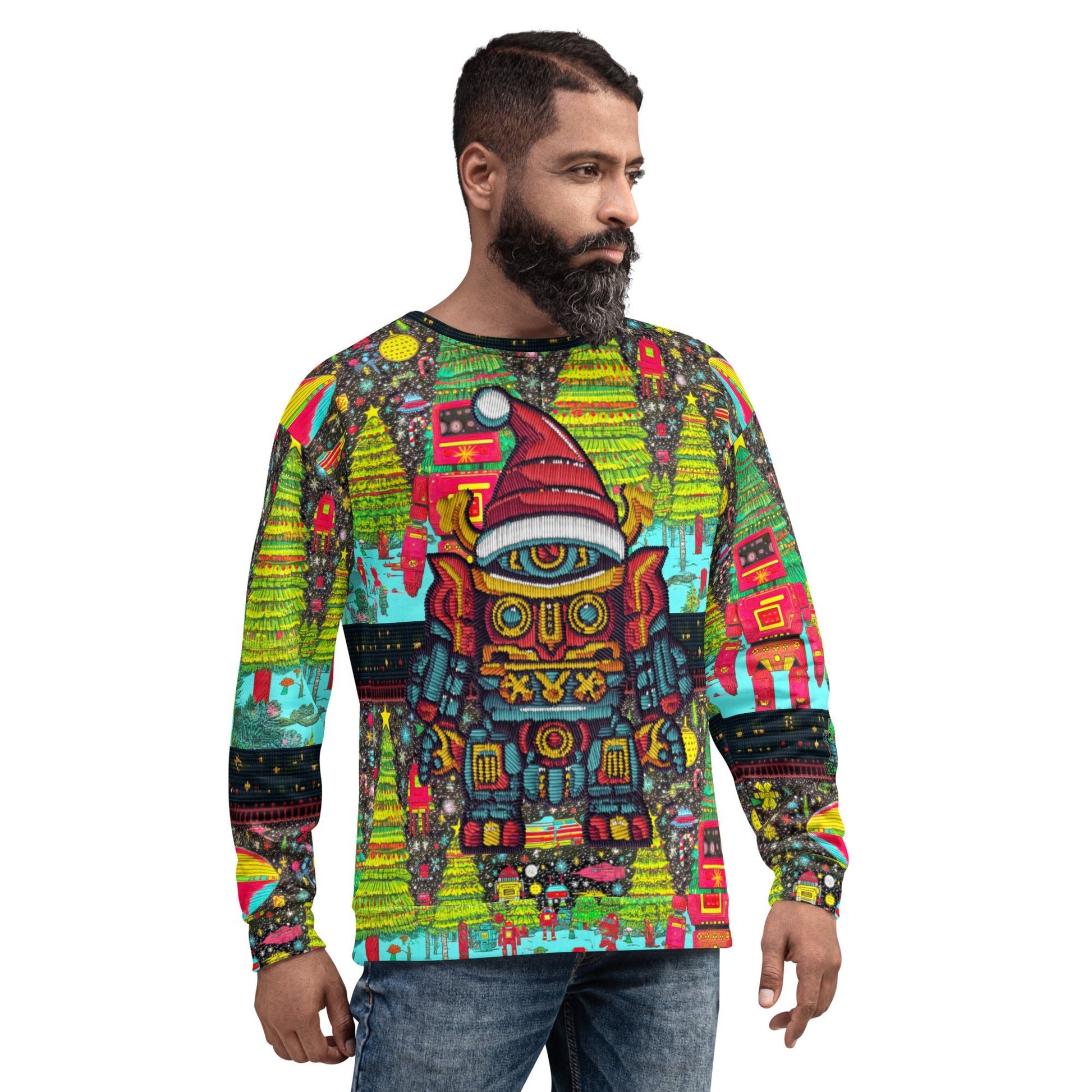 Robo Samurai - Christmas Sweater - BBairt