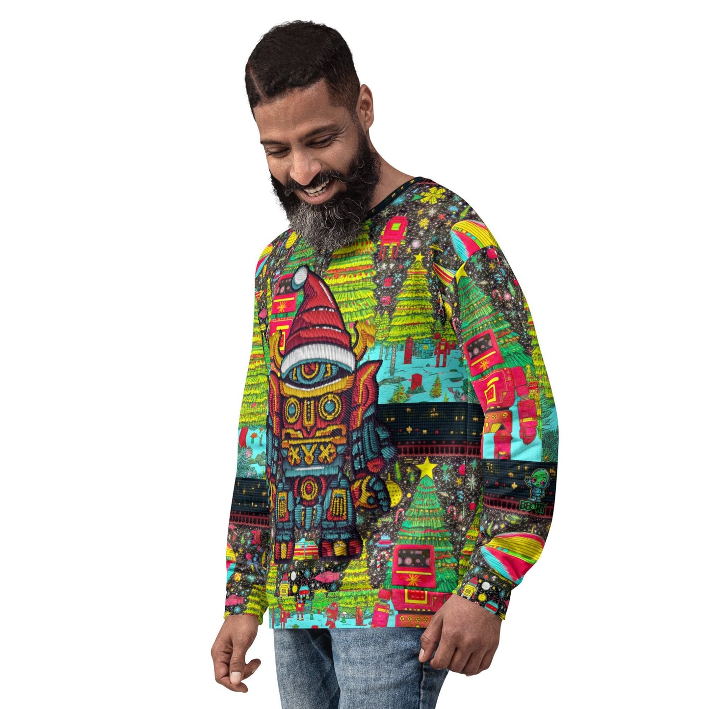 Robo Samurai - Christmas Sweater - BBairt