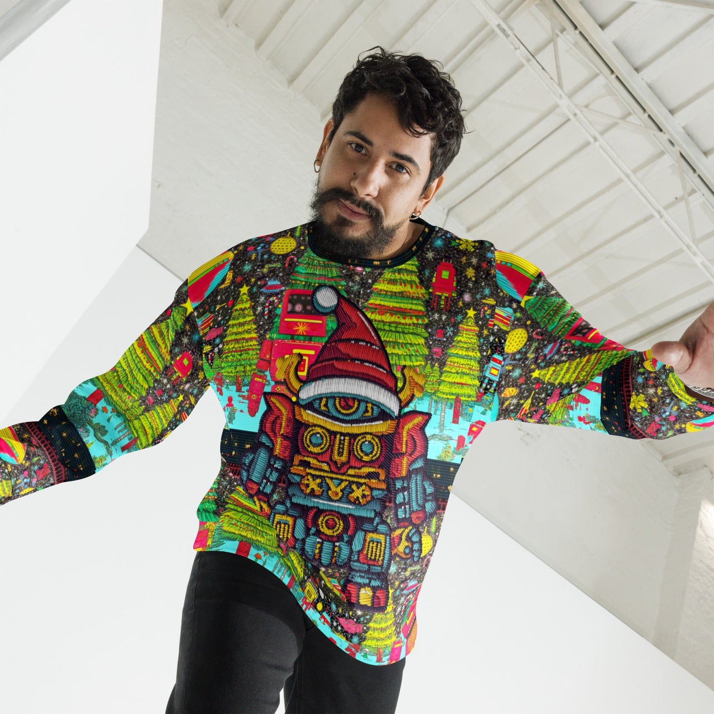 Robo Samurai - Christmas Sweater - BBairt