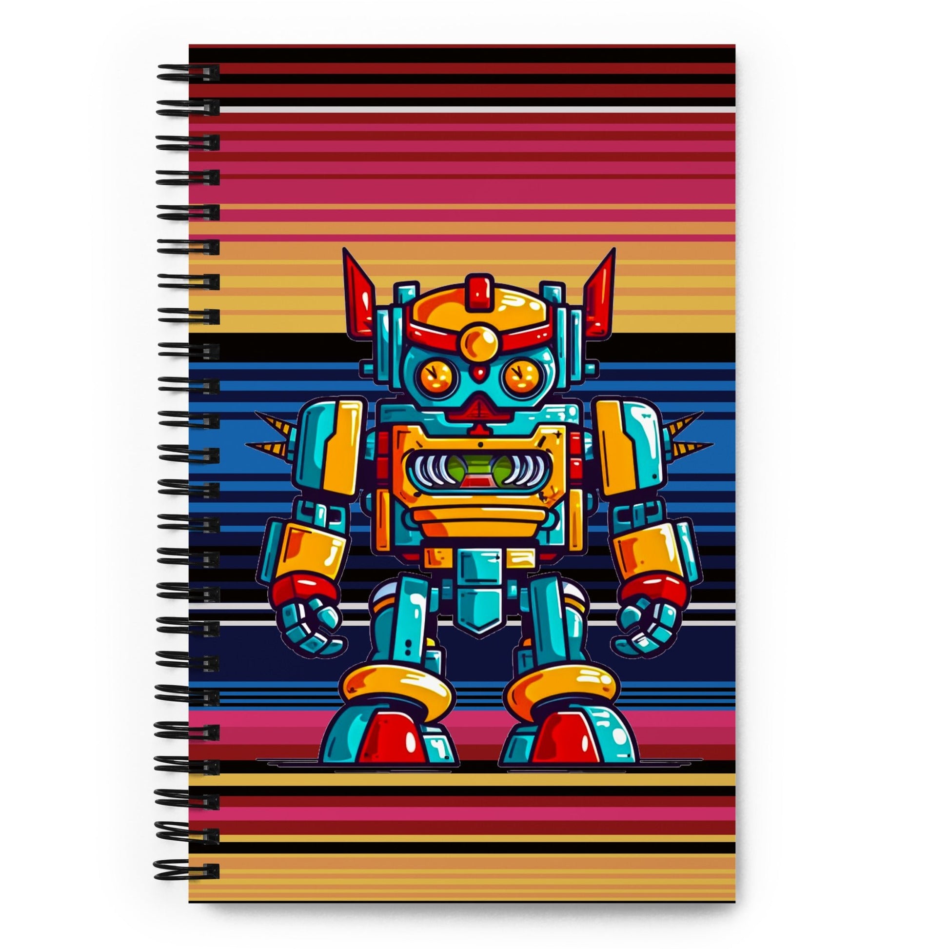 Robo - Warrior Vanguard - Spiral notebook - BBairt