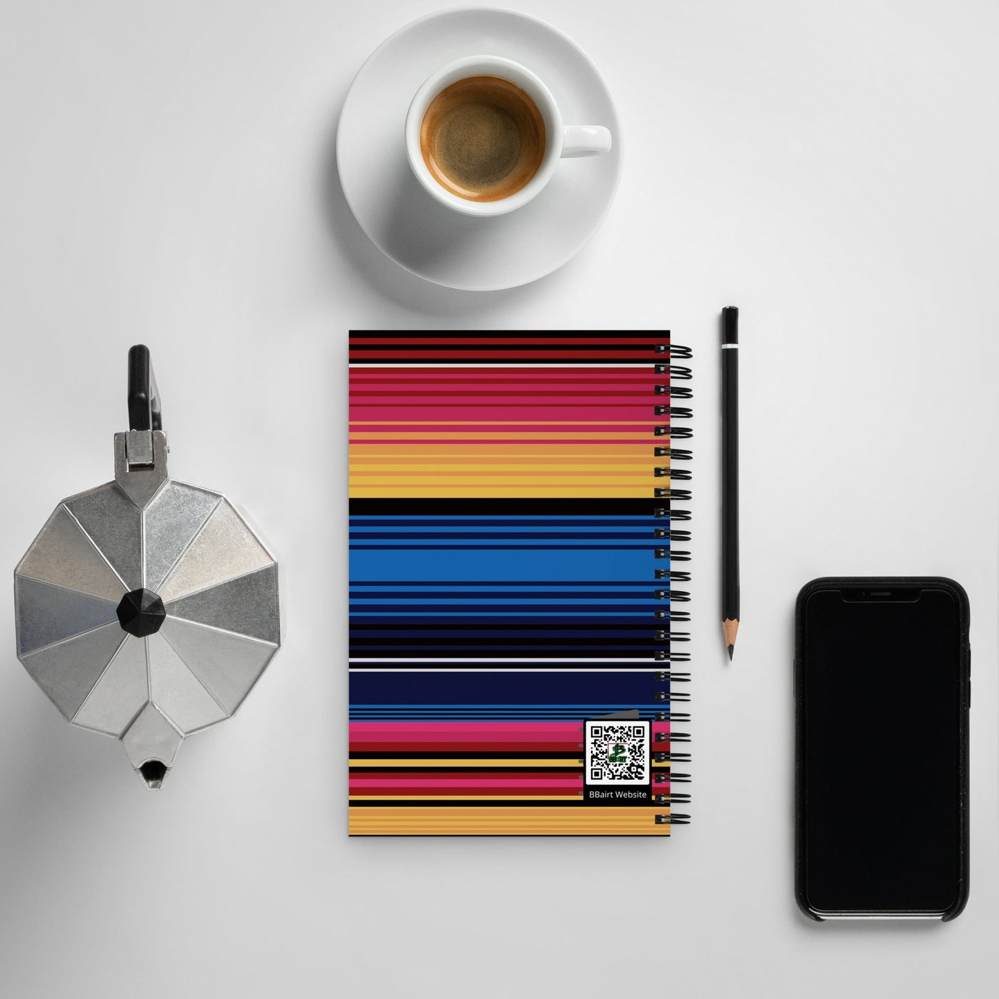 Robo - Warrior Vanguard - Spiral notebook - BBairt