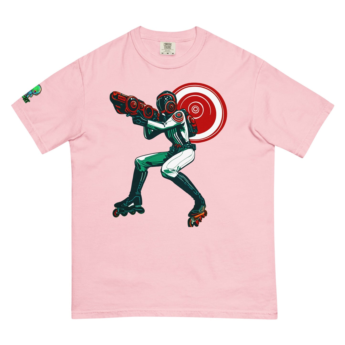 Roller Blaster - Unisex garment - dyed heavyweight t-shirt - BBairt