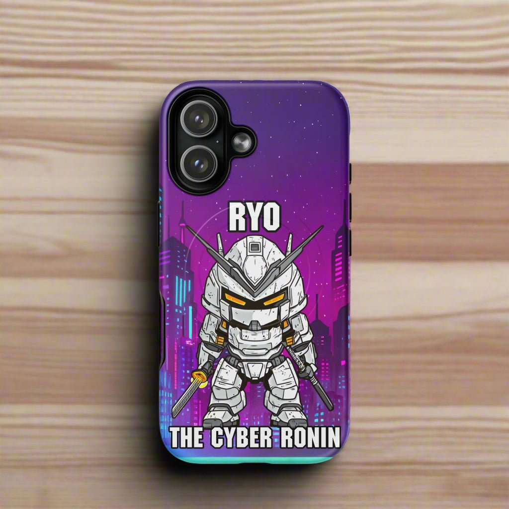 Ryo the Cyber Ronin - MagSafe Tough Case for iPhone 17 - BBairt