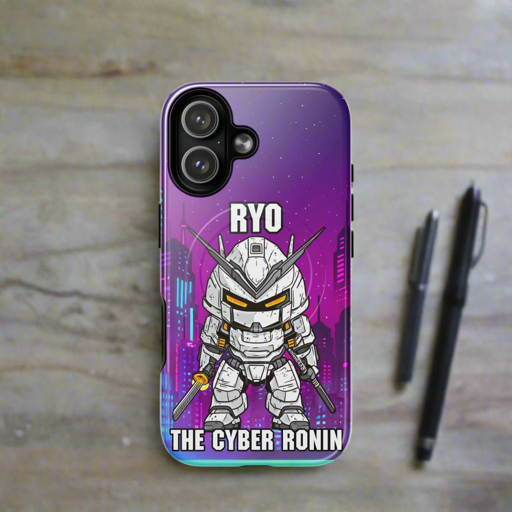 Ryo the Cyber Ronin - MagSafe Tough Case for iPhone 17 - BBairt