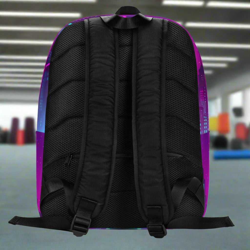 Ryo the Cyber Ronin - Minimalist Backpack - BBairt