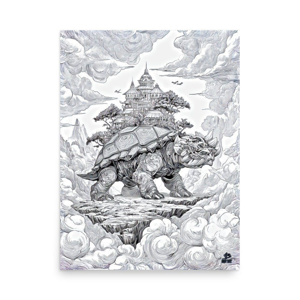 Sanctumwalker – Photo Paper Poster - BBairt