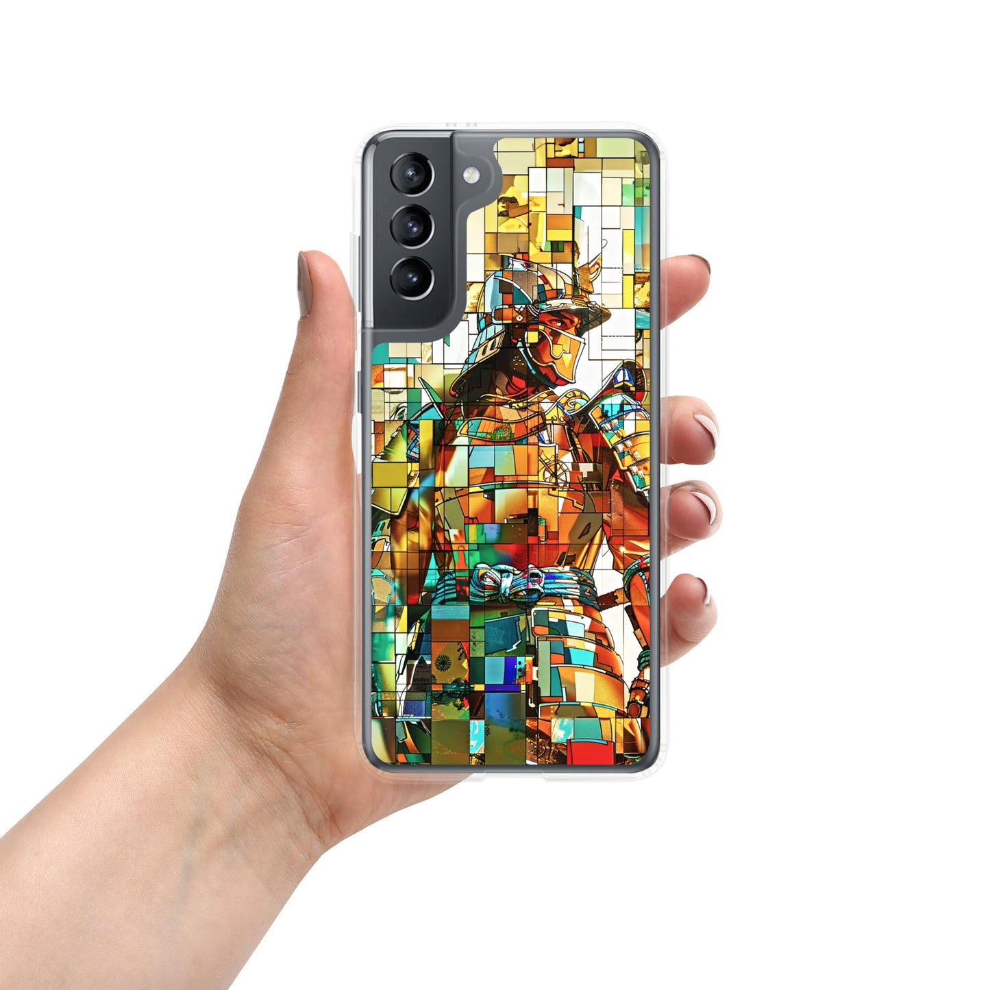 Sentinel of the Crimson Lotus - Clear Case for Samsung® - BBairt