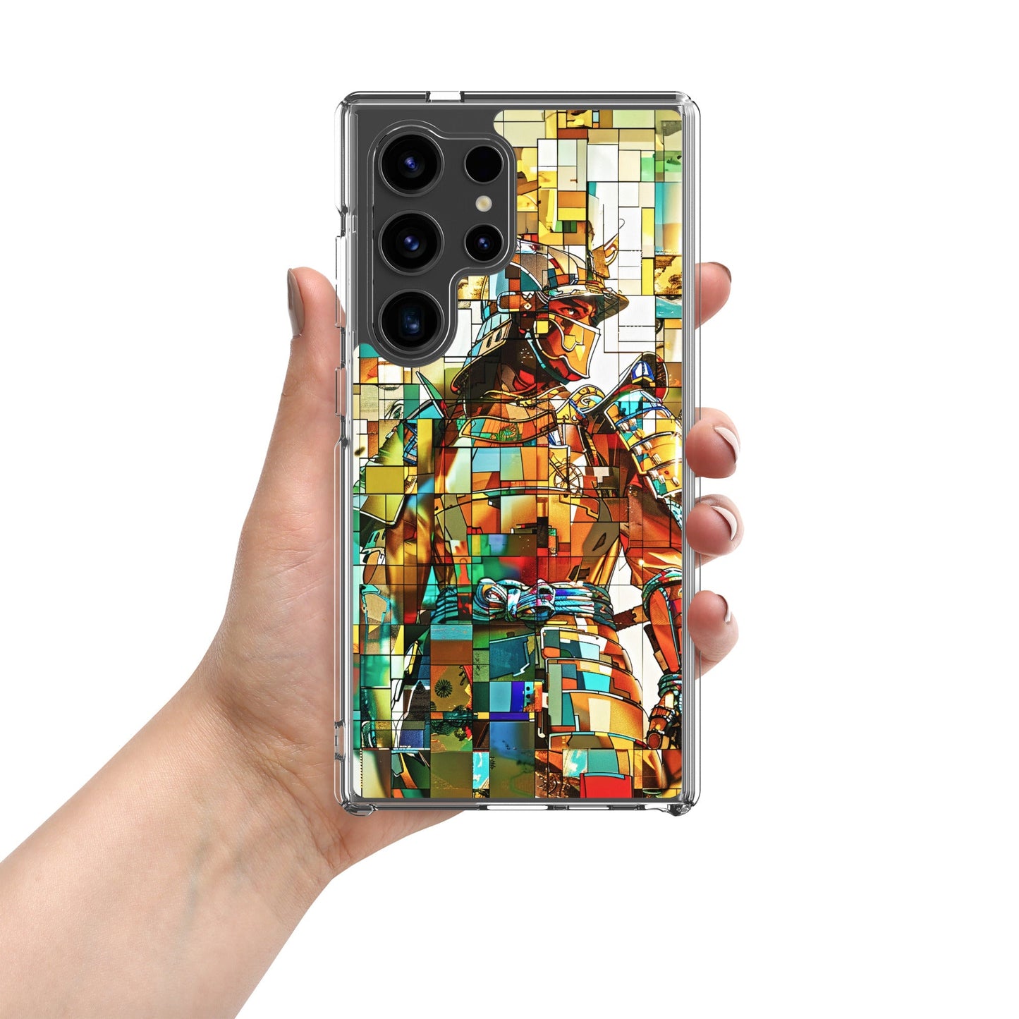 Sentinel of the Crimson Lotus - Clear Case for Samsung® - BBairt
