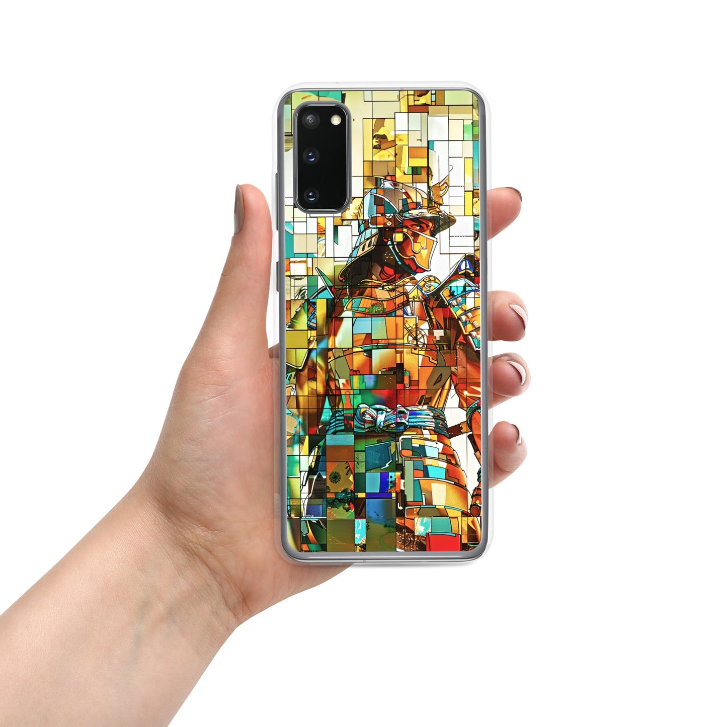 Sentinel of the Crimson Lotus - Clear Case for Samsung® - BBairt