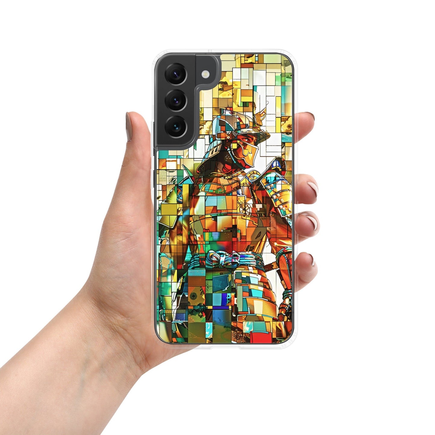 Sentinel of the Crimson Lotus - Clear Case for Samsung® - BBairt