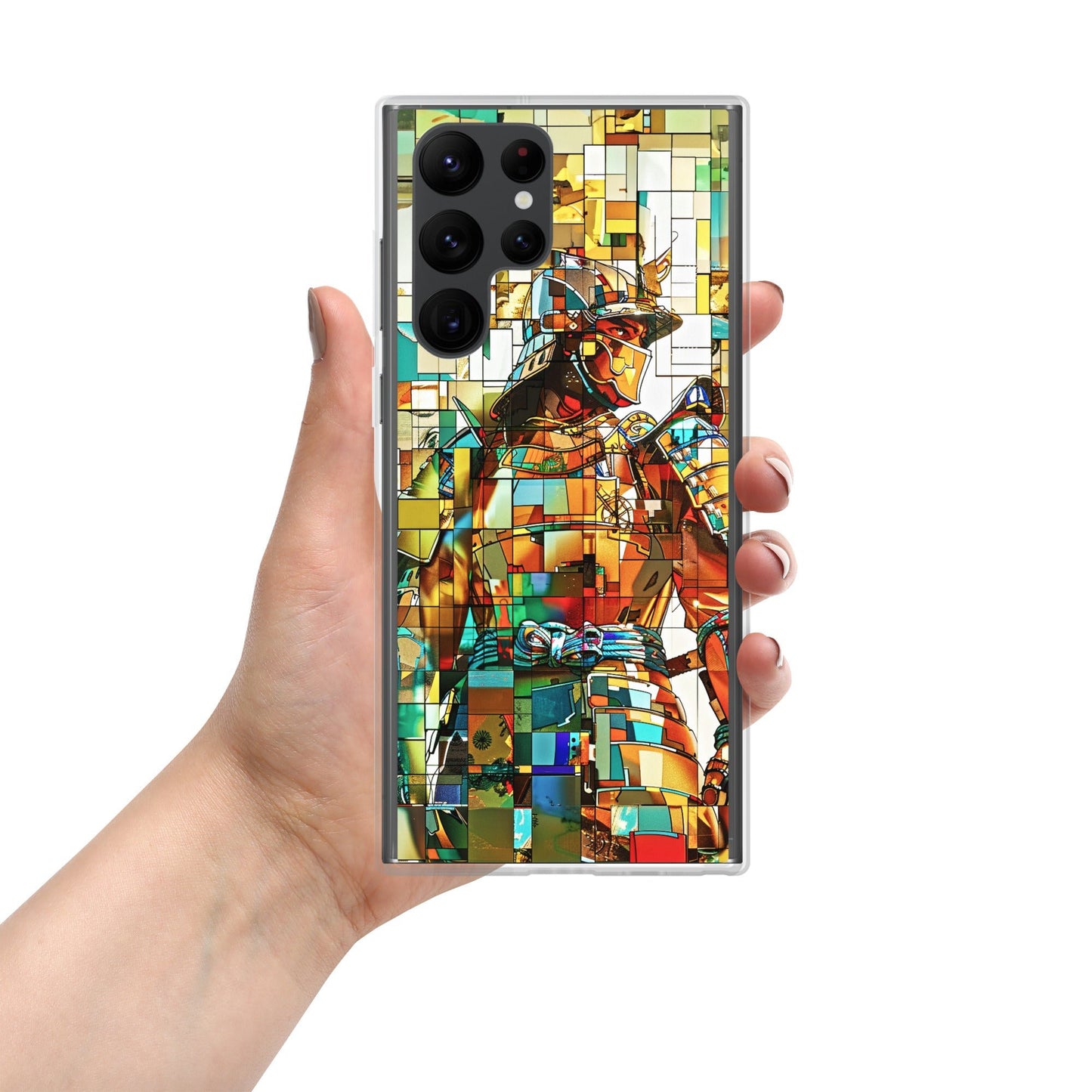 Sentinel of the Crimson Lotus - Clear Case for Samsung® - BBairt