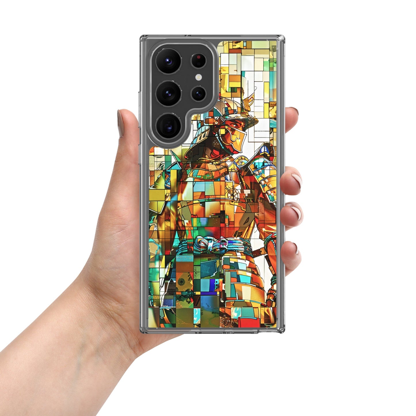 Sentinel of the Crimson Lotus - Clear Case for Samsung® - BBairt