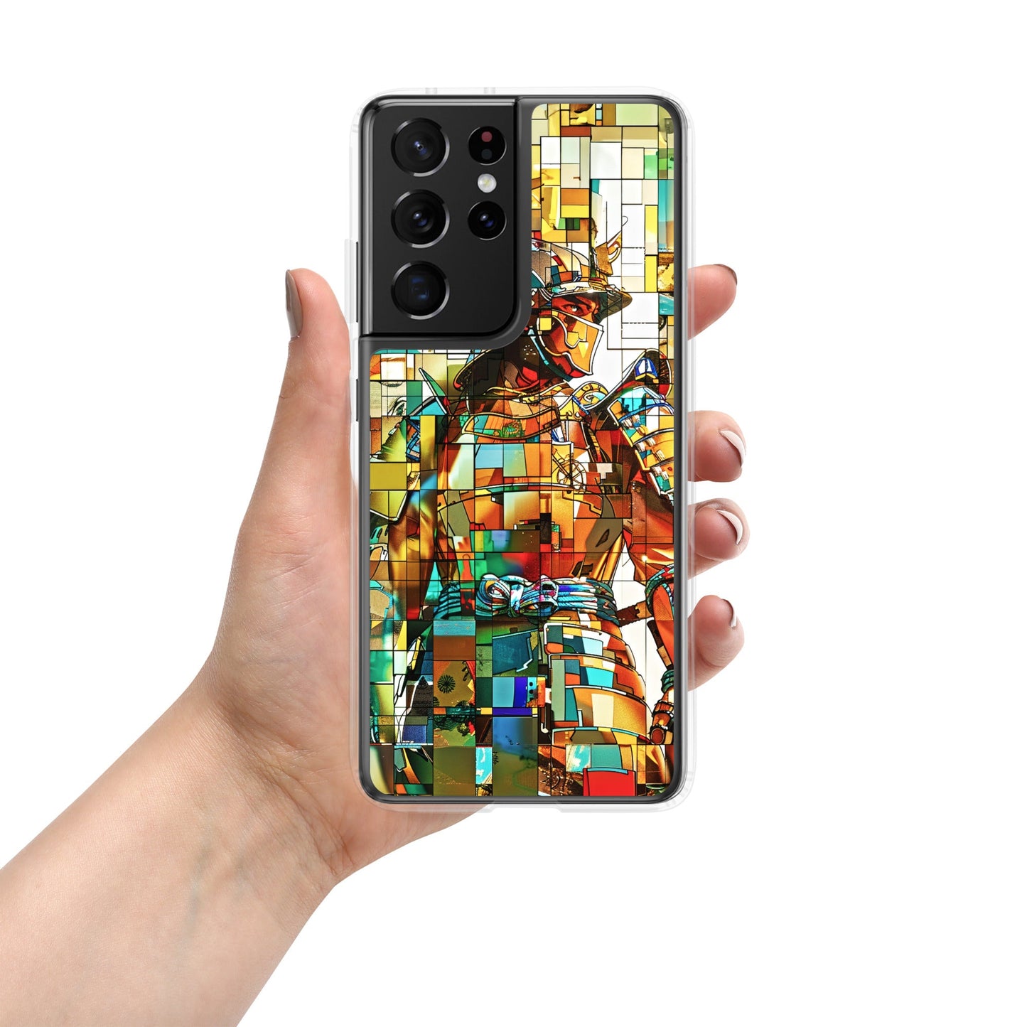 Sentinel of the Crimson Lotus - Clear Case for Samsung® - BBairt