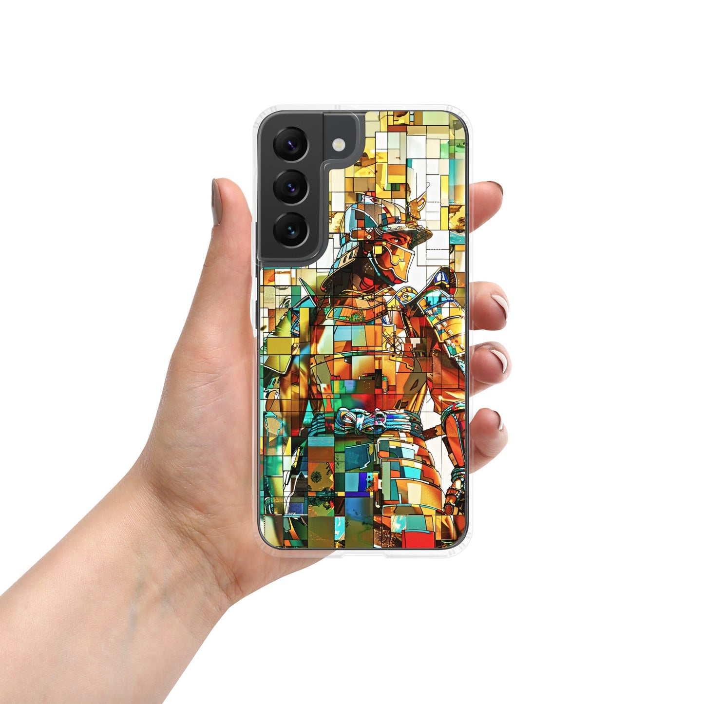 Sentinel of the Crimson Lotus - Clear Case for Samsung® - BBairt