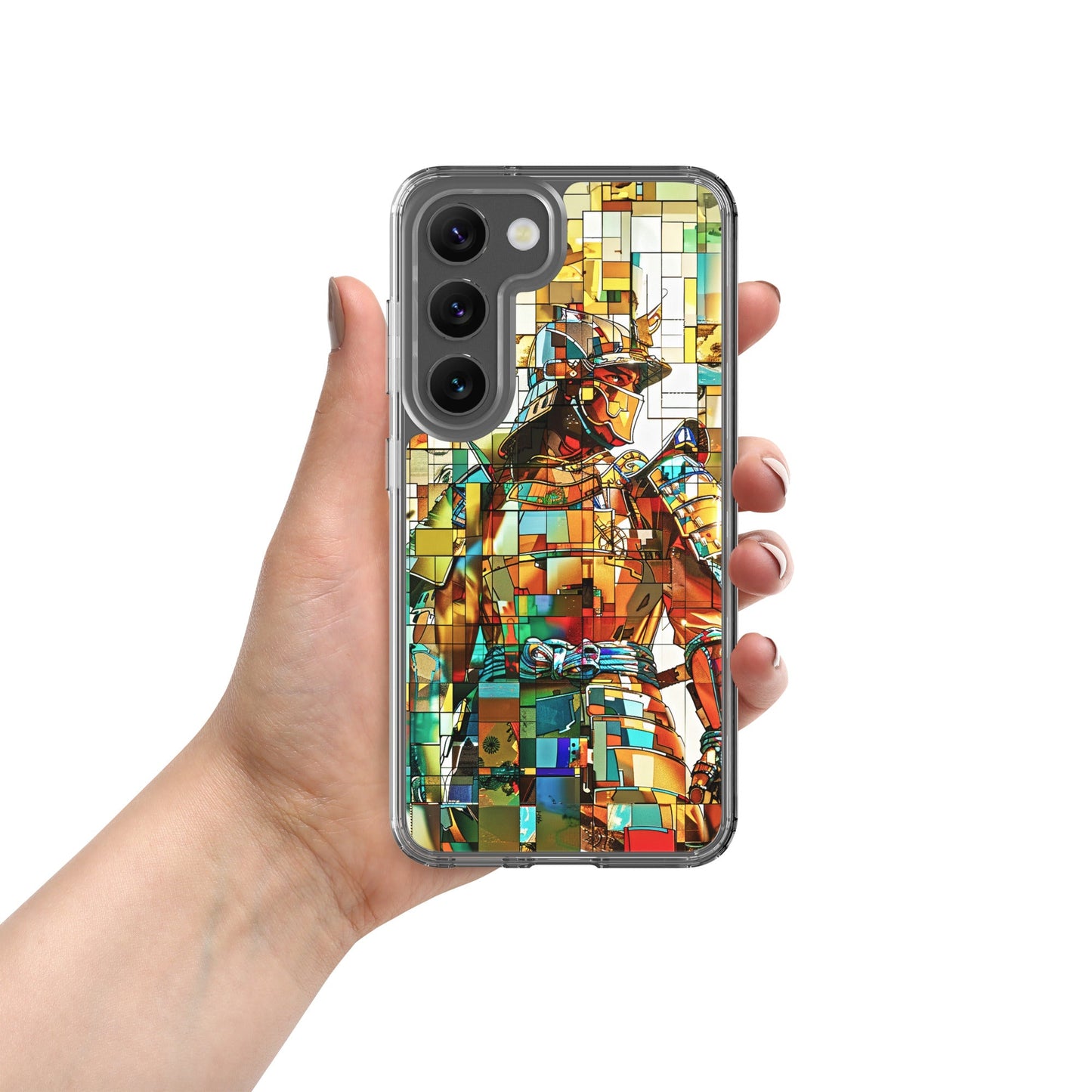 Sentinel of the Crimson Lotus - Clear Case for Samsung® - BBairt