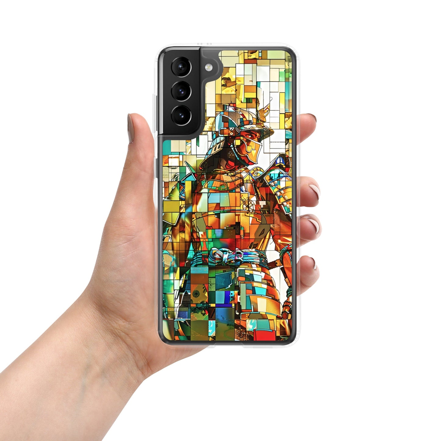 Sentinel of the Crimson Lotus - Clear Case for Samsung® - BBairt