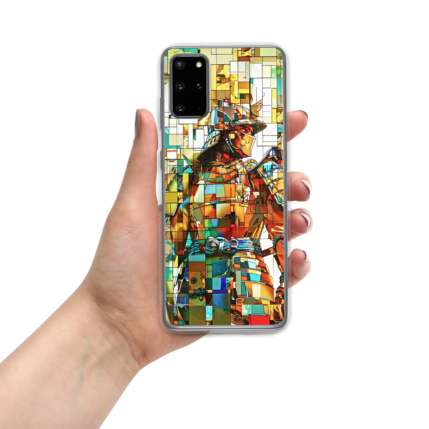 Sentinel of the Crimson Lotus - Clear Case for Samsung® - BBairt