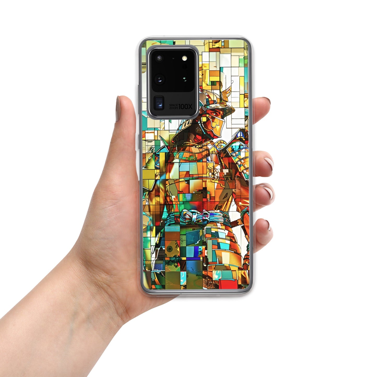 Sentinel of the Crimson Lotus - Clear Case for Samsung® - BBairt