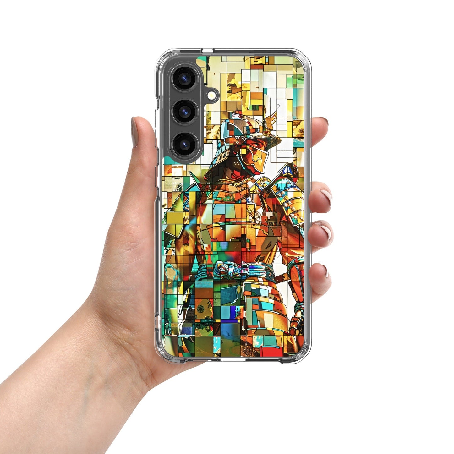 Sentinel of the Crimson Lotus - Clear Case for Samsung® - BBairt