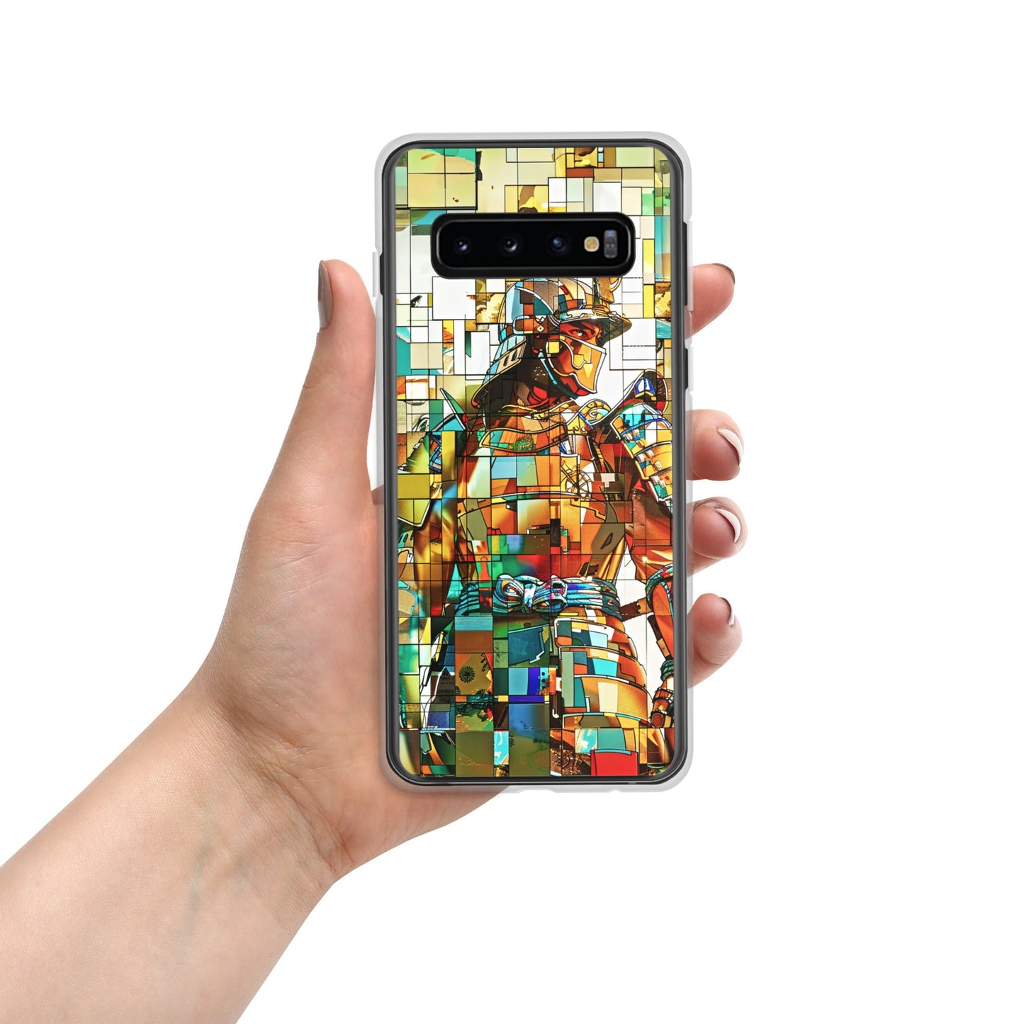 Sentinel of the Crimson Lotus - Clear Case for Samsung® - BBairt