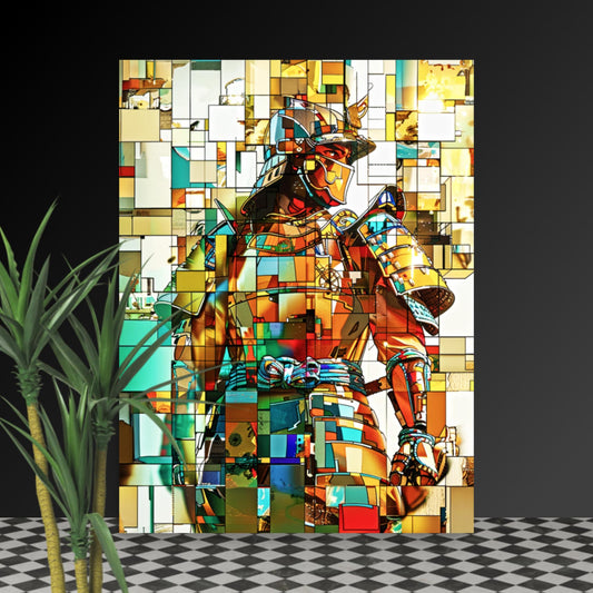 Sentinel of the Crimson Lotus - Photo paper poster - BBairt
