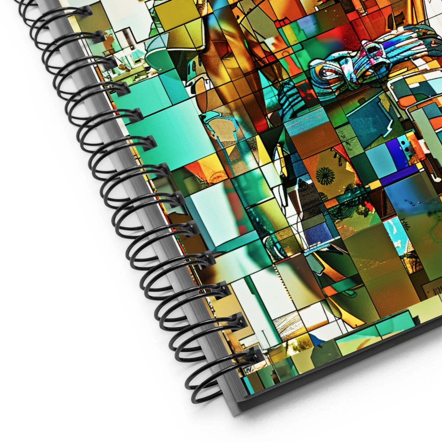 Sentinel of the Crimson Lotus - Spiral notebook - BBairt