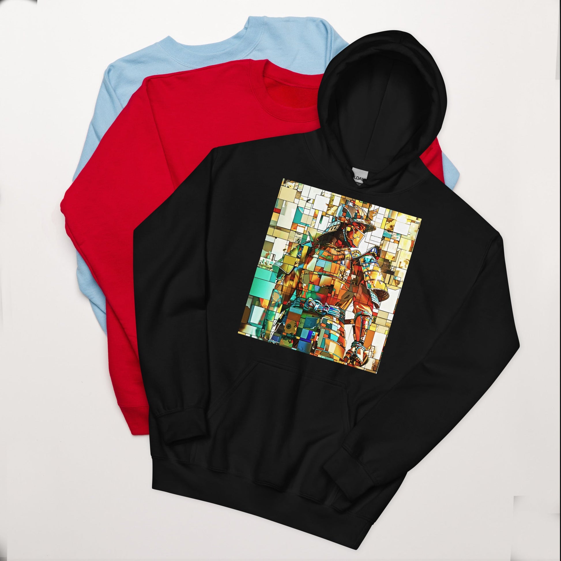 Sentinel of the Crimson Lotus - Unisex Hoodie - BBairt