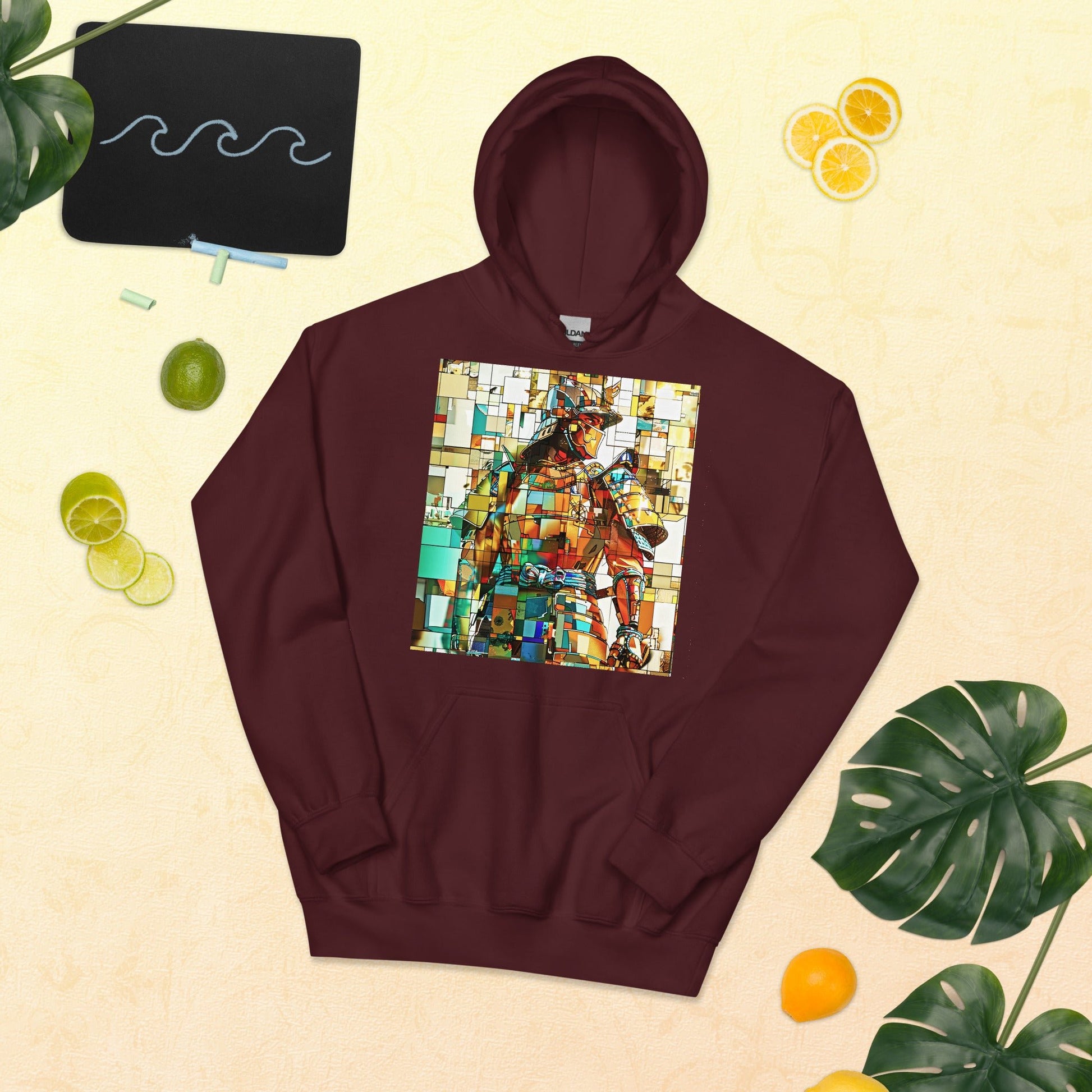 Sentinel of the Crimson Lotus - Unisex Hoodie - BBairt