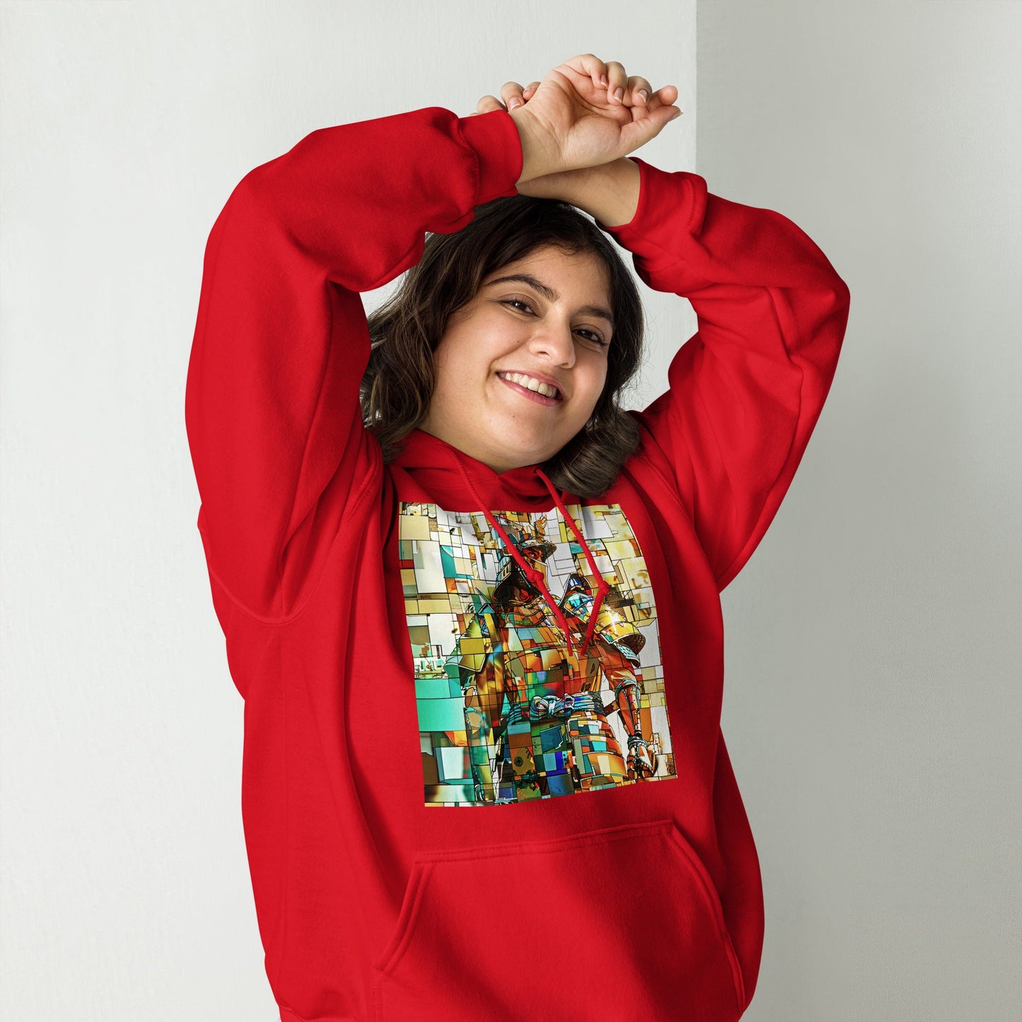 Sentinel of the Crimson Lotus - Unisex Hoodie - BBairt