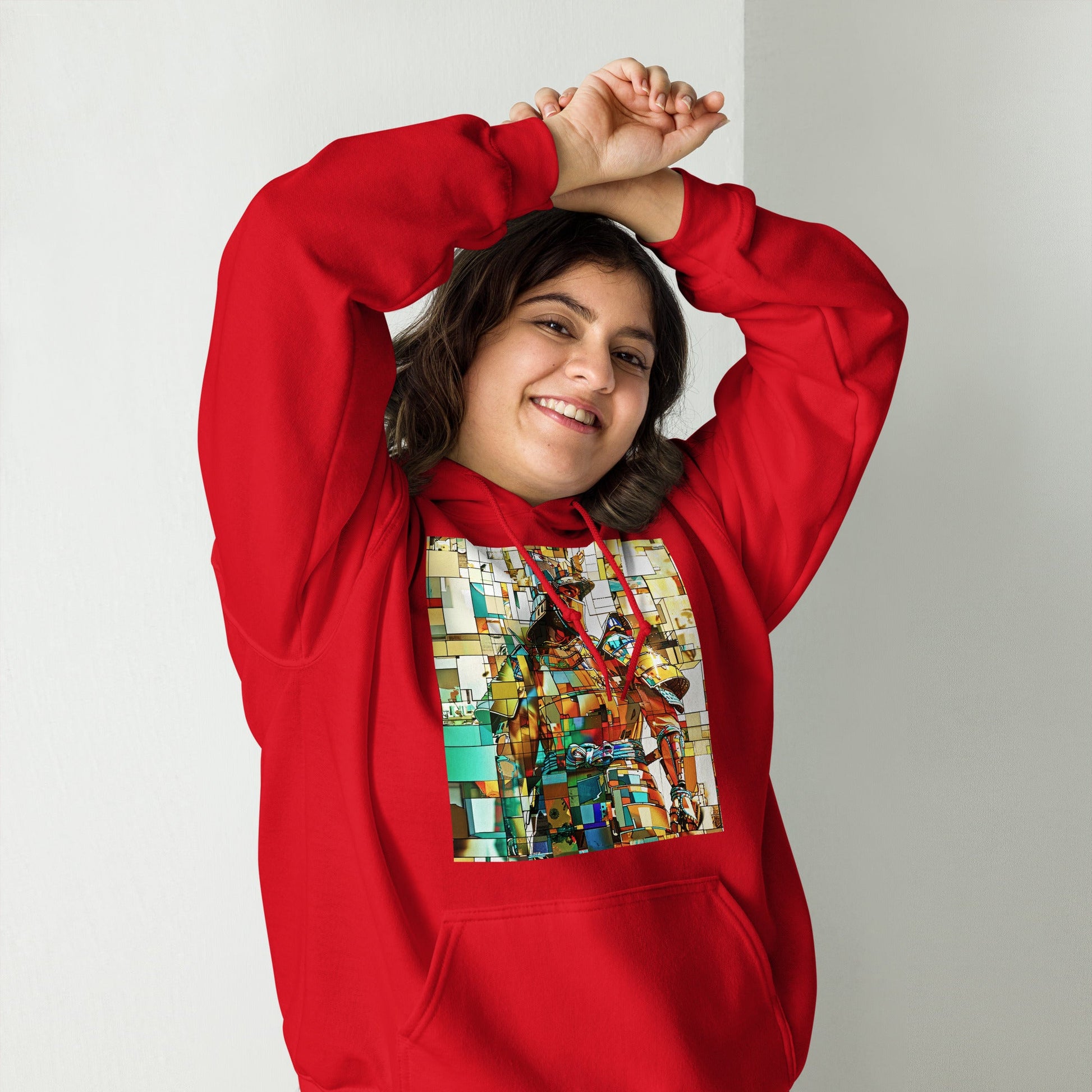 Sentinel of the Crimson Lotus - Unisex Hoodie - BBairt